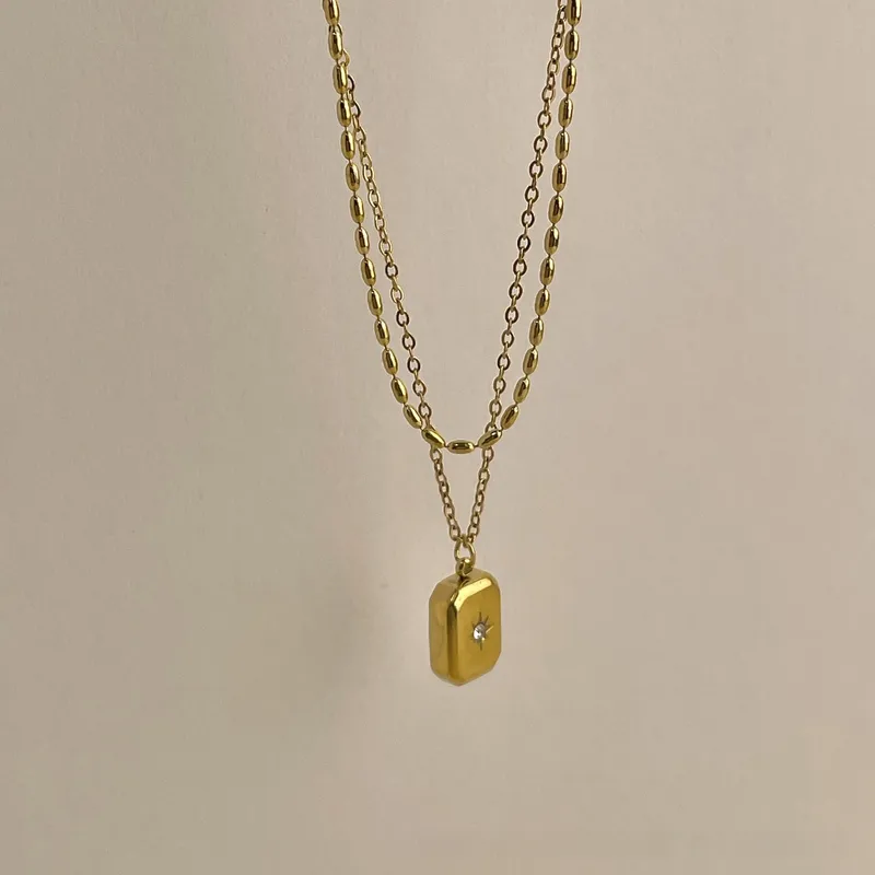 North star necklace