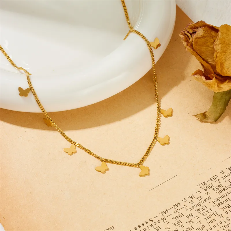 Butterfly effect necklace