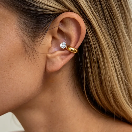 Stone earcuff
