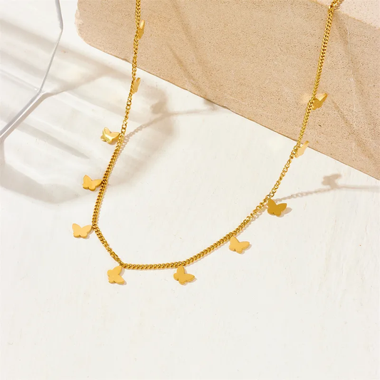 Butterfly effect necklace
