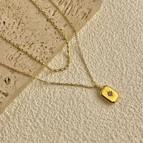 North star necklace