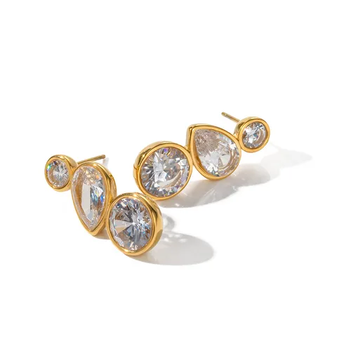Zia drop earrings