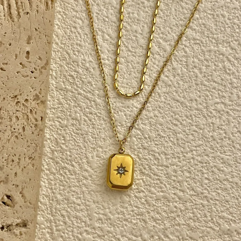 North star necklace