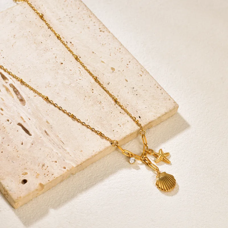 Sea charm necklace