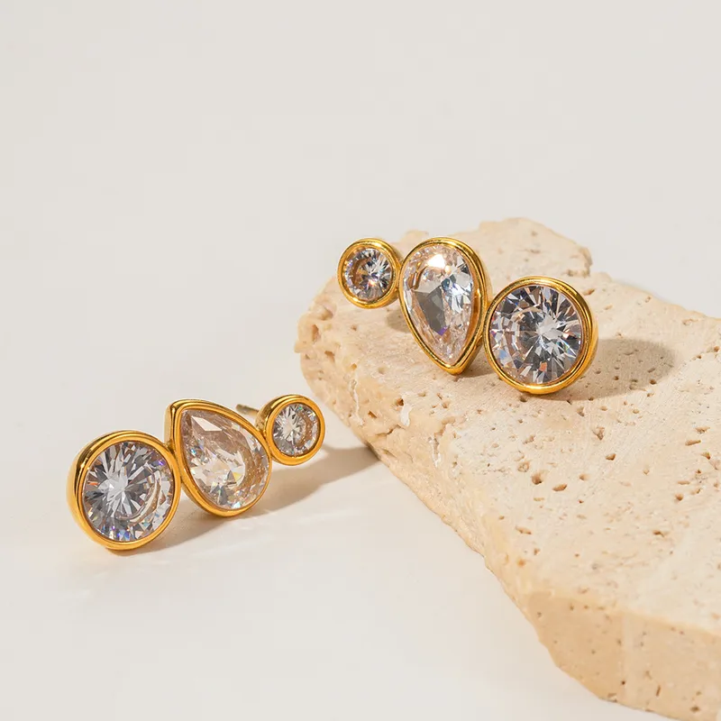 Zia drop earrings
