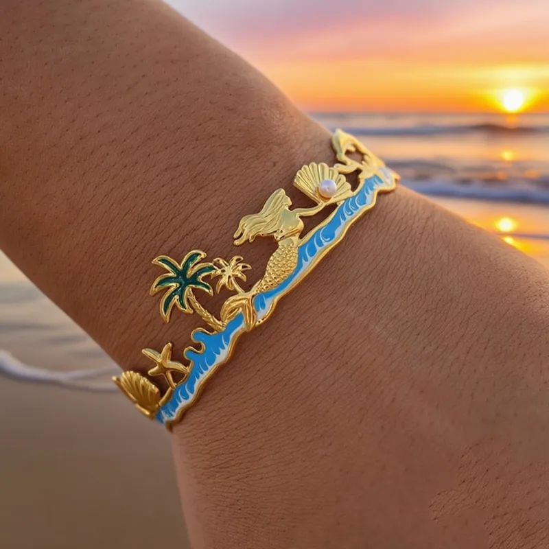 Mermaid handcuff