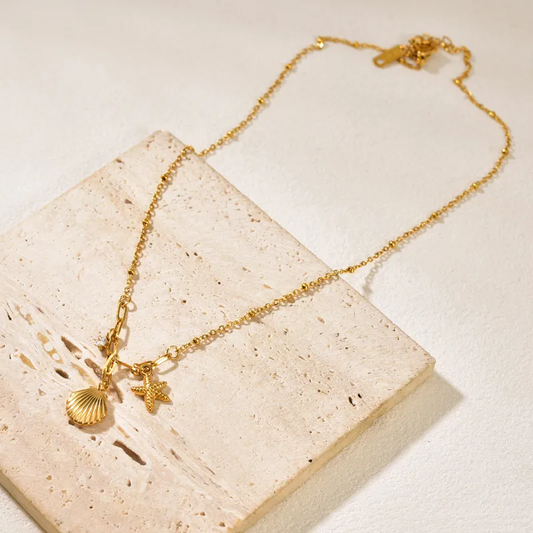 Sea charm necklace