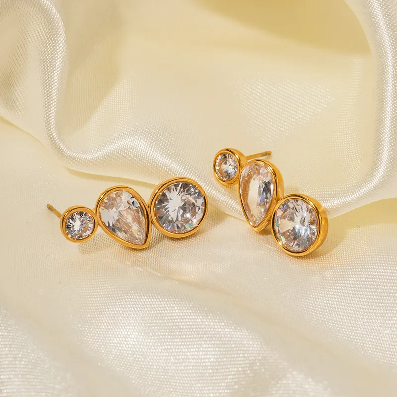 Zia drop earrings