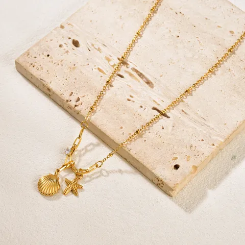 Sea charm necklace