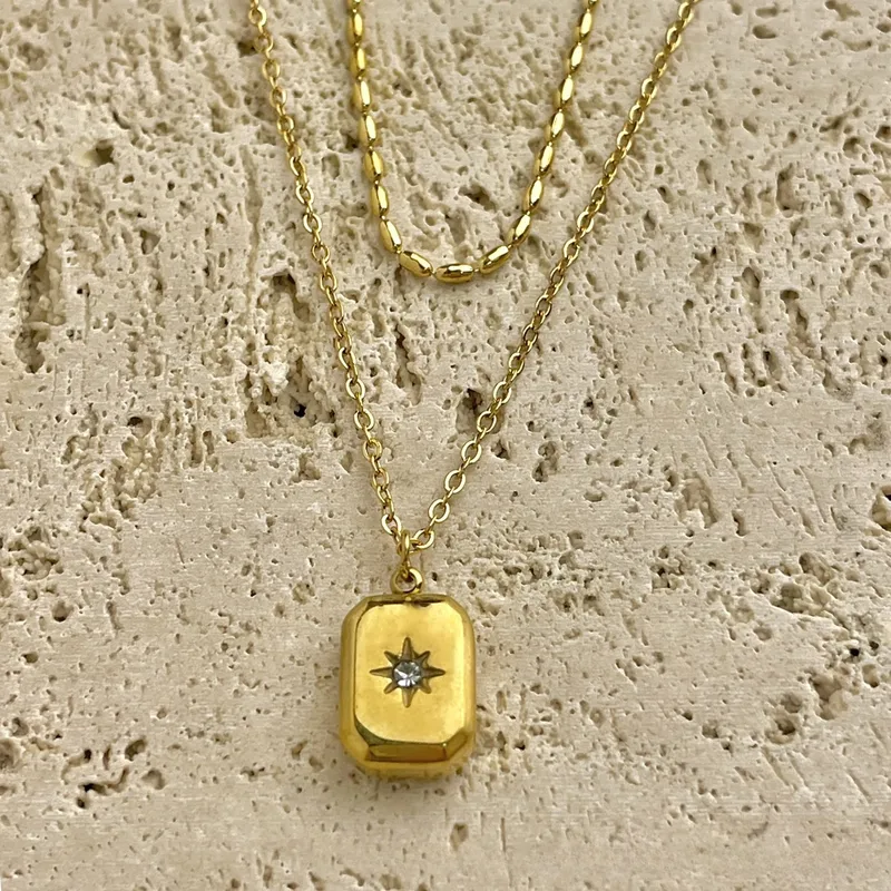 North star necklace